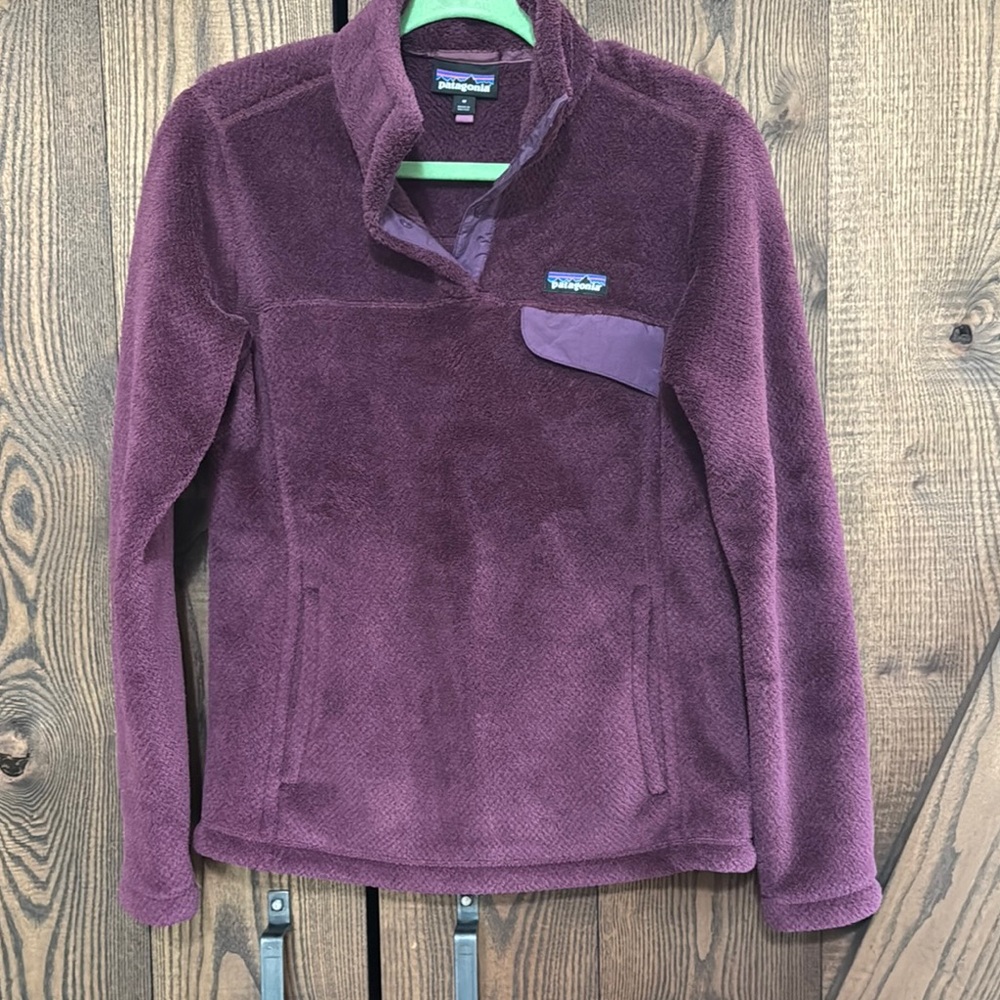 Patagonia Maroon Fleece Jacket
